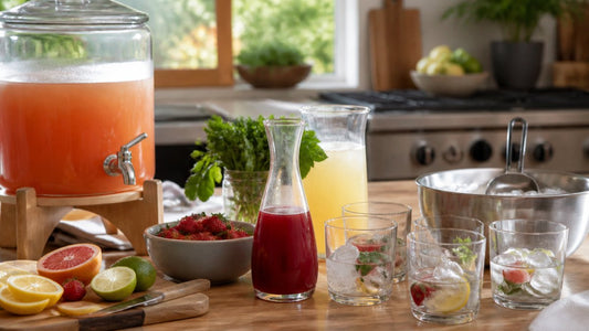 7 Steps to Batch Mocktails for Large Parties