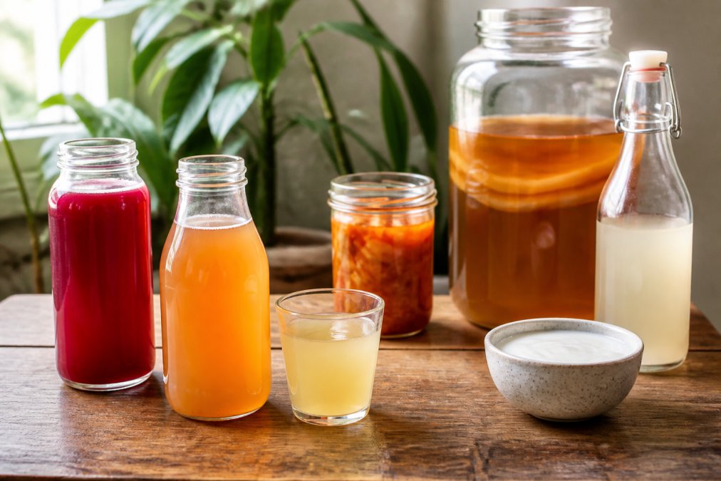 Best Non-Alcoholic Fermented Drinks for Gut Health